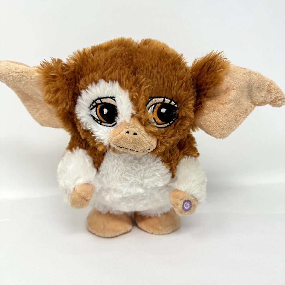 Gremlins Plush Stuffed Animal 80s Gizmo walks theme song play Collect RARE RETRO